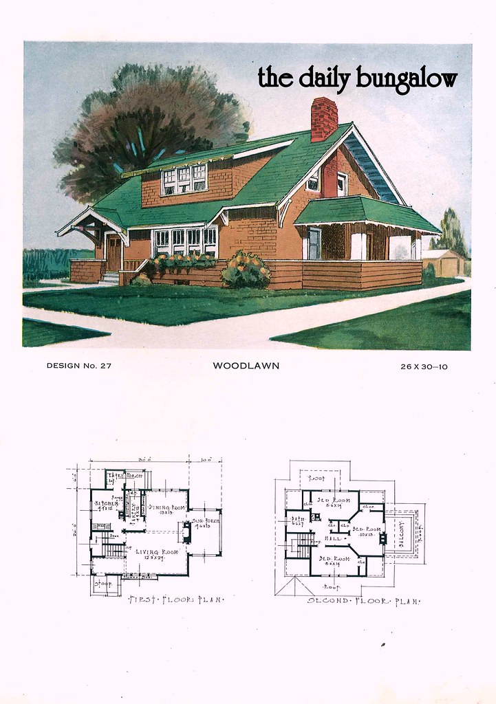 1920 Building Service House Plans