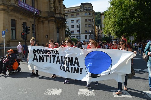 Zezenketen aurkako manifestazioa