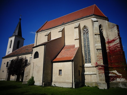 Marchegg, Lower Austria, Pfarrkirche St. Margareta, la chiesa di Margherita di Antiochia, la iglesia de Margarita de Antioquía, l'église de Marguerite d'Antioche, the church of Margaret the Virgin, Ka by Josef Lex (El buen soldado Švejk), The parish church
Design and construction
Machegg is documented have been founded in 1268 by Bohemia