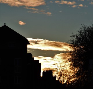 Morpeth - Terrace Rooftops Sunset