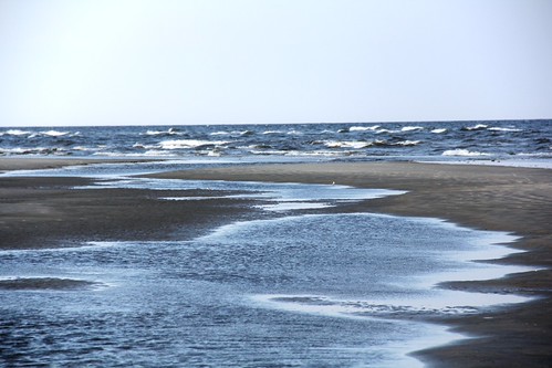 - Sunset Beach: tidal pool in the evening light - by vanherdehaage, beach water pool nc northcarolina sunsetbeach