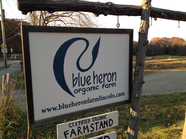Blue Heron Farmstand (Sign)