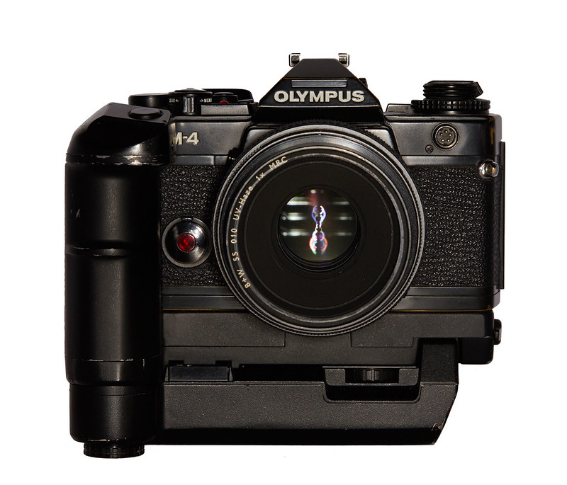 Olympus OM-4 with Motor Drive 2 and 2/50mm Macro lens | Flickr