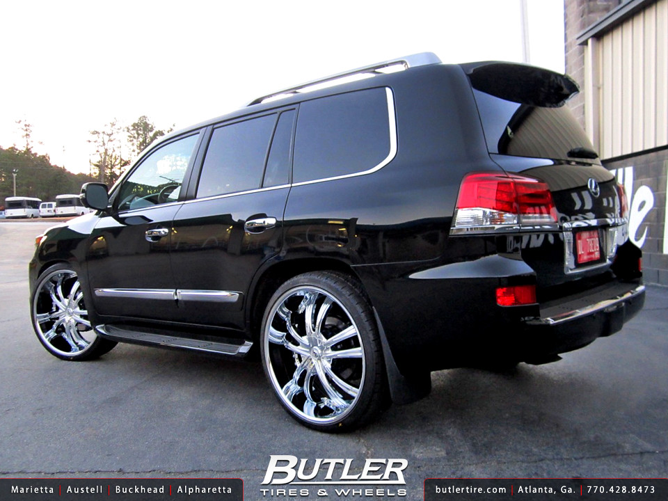 Lexus LX570 with 26in Lexani LSS55 Wheels | Additional Pictu… | Flickr