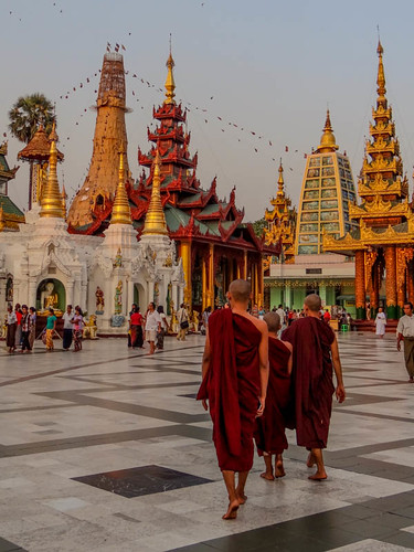 Shwedagon Pagoda, Yangon, Burma