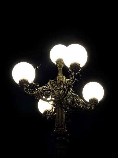 Pillar of Light, On a bridge in Hamburg I encountered a num…