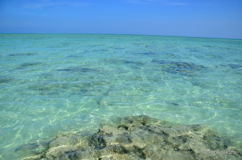 Clear waters in Andaman