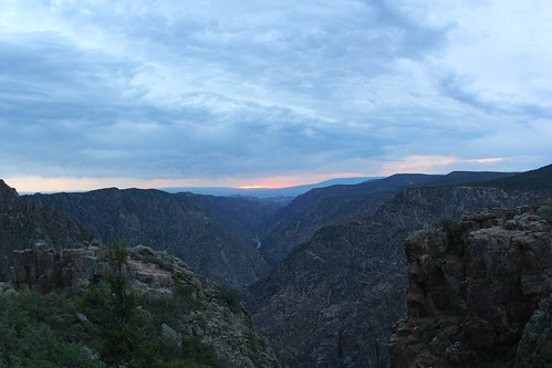sunset nationalpark nps canyon overlook blackcanyonofgunnison deaftalent deafoutsidetalent deafoutdoortalent