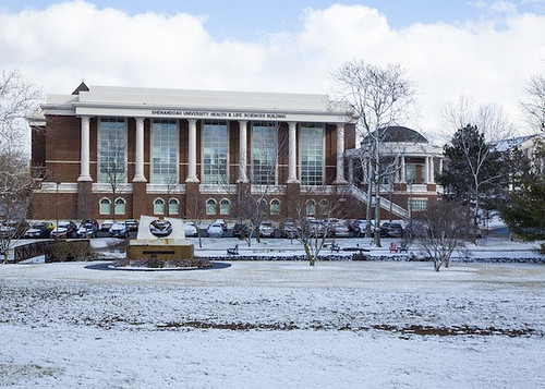 Winter Makes a Temporary Appearance on Campus