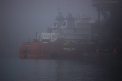 Fog Two Rivers Harbor, MN | Robert Coffey | Flickr