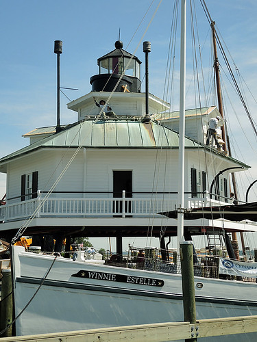 lighthouse museum boats maryland maritime oxford nautical gps stmichaels geotag travelzoo chesapeakecity chesapeakebaymaritimemuseum cbmm sonygpscs3ka hooperislandlighthouse