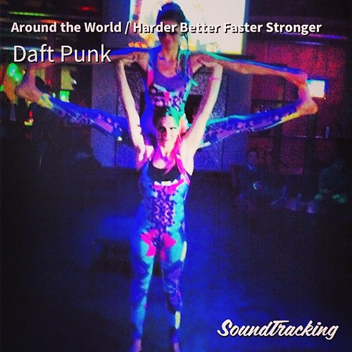 #flashbackfriday ♫ "Around the World / Harder Better Faster Stronger" by Daft Punk | via #soundtracking app | by the rab