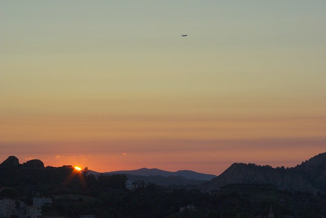 Zakynthos. Sunset from Argasi