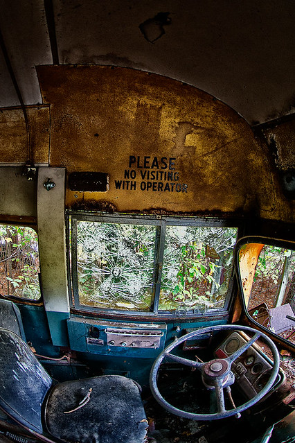 Please No Visiting With Operator, Old Car City USA