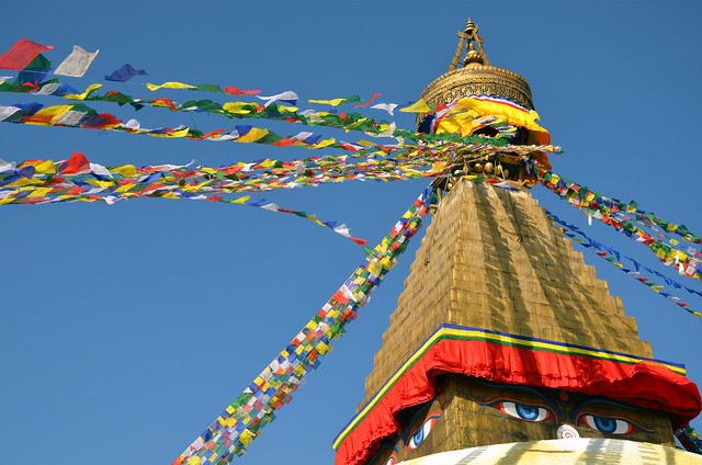 Prayerflags in Nepal