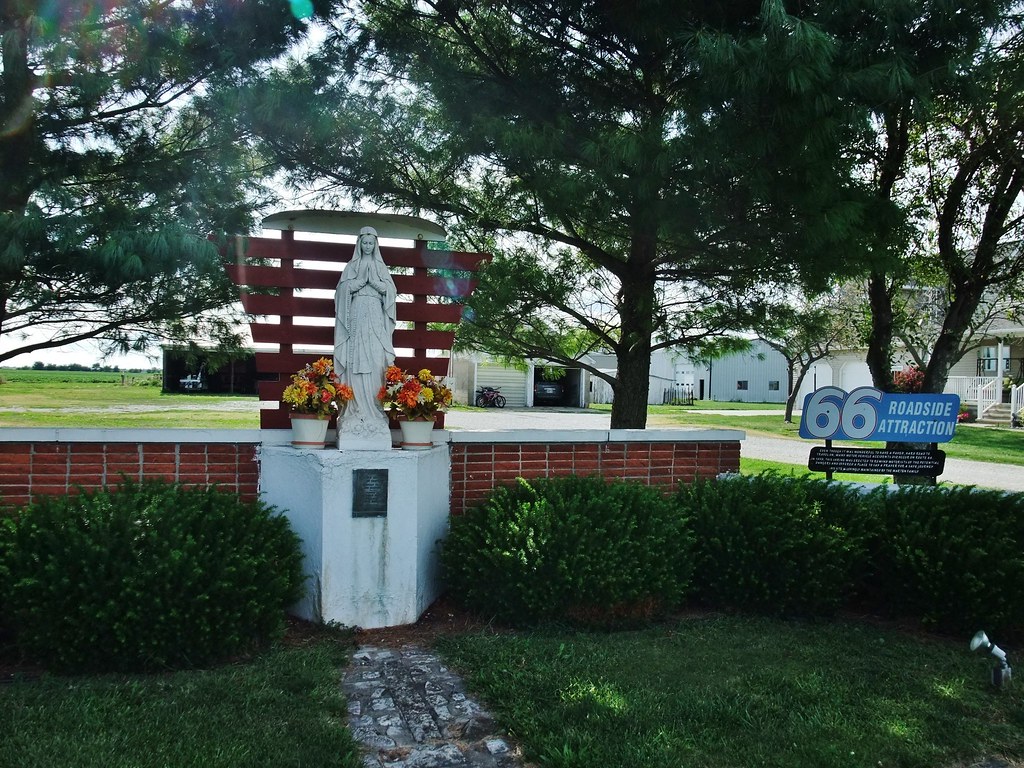 Our Lady of the Highways Shrine, US Route 66, Raymond, IL