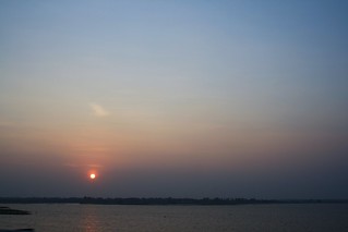 Sunset, on-the-way from Tirichy to Chennai