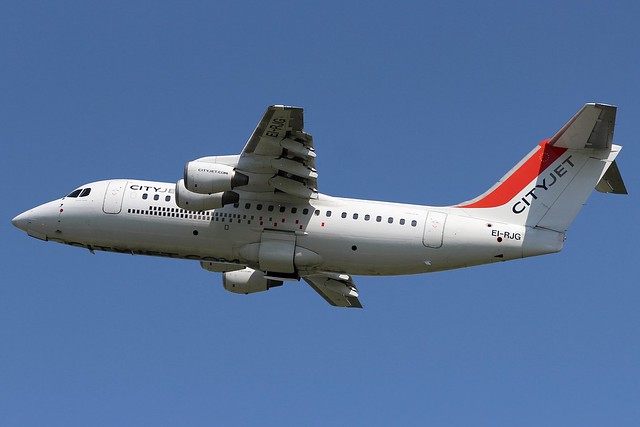 CityJet - Avro RJ85 EI-RJG @ Amsterdam Schiphol