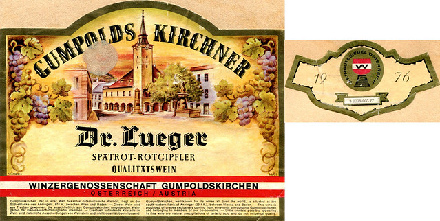 Austria - Gumpoldskirchner Dr Lueger