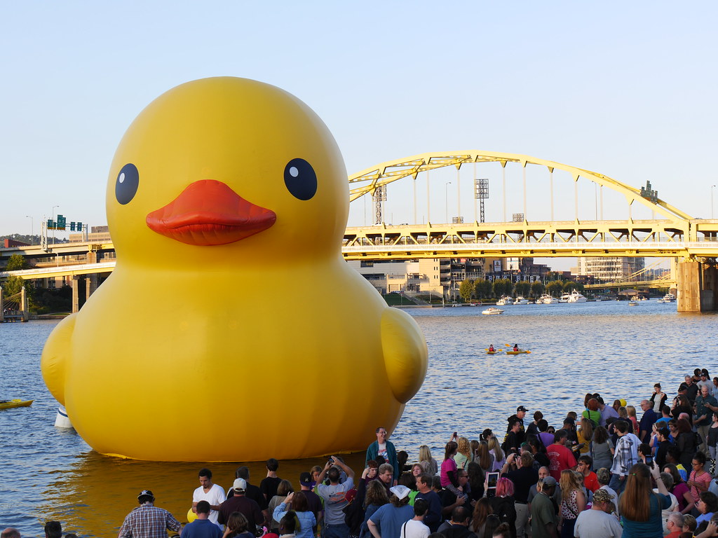 Image result for big duck in pittsburgh