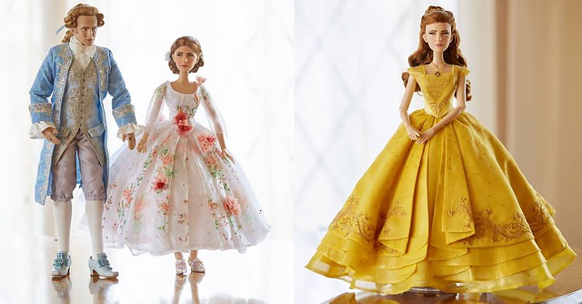 New Live Action Beauty and the Beast LE Dolls