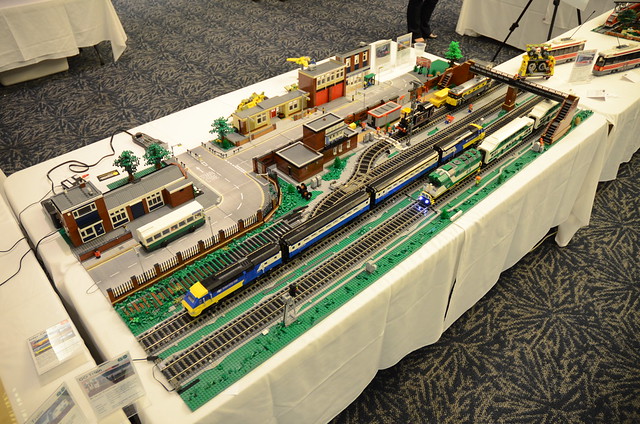 Brickfete 2013 Layout and Streetcars