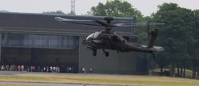 Apache Helicopter. RAF Benson Family Air Show 2013