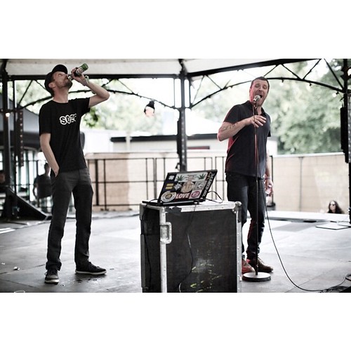 And on a smaller stage. Preferred the @sleafordmods to the Who. For @keybehaviours my good mate #bsthydepark #ifttt | by rugfoot