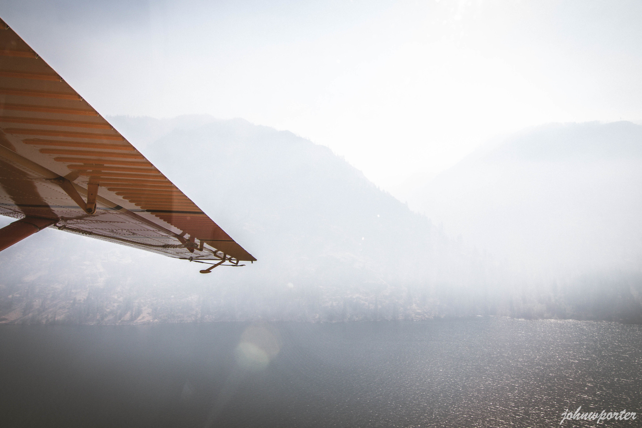 Chelan Seaplane over Lake Chelan