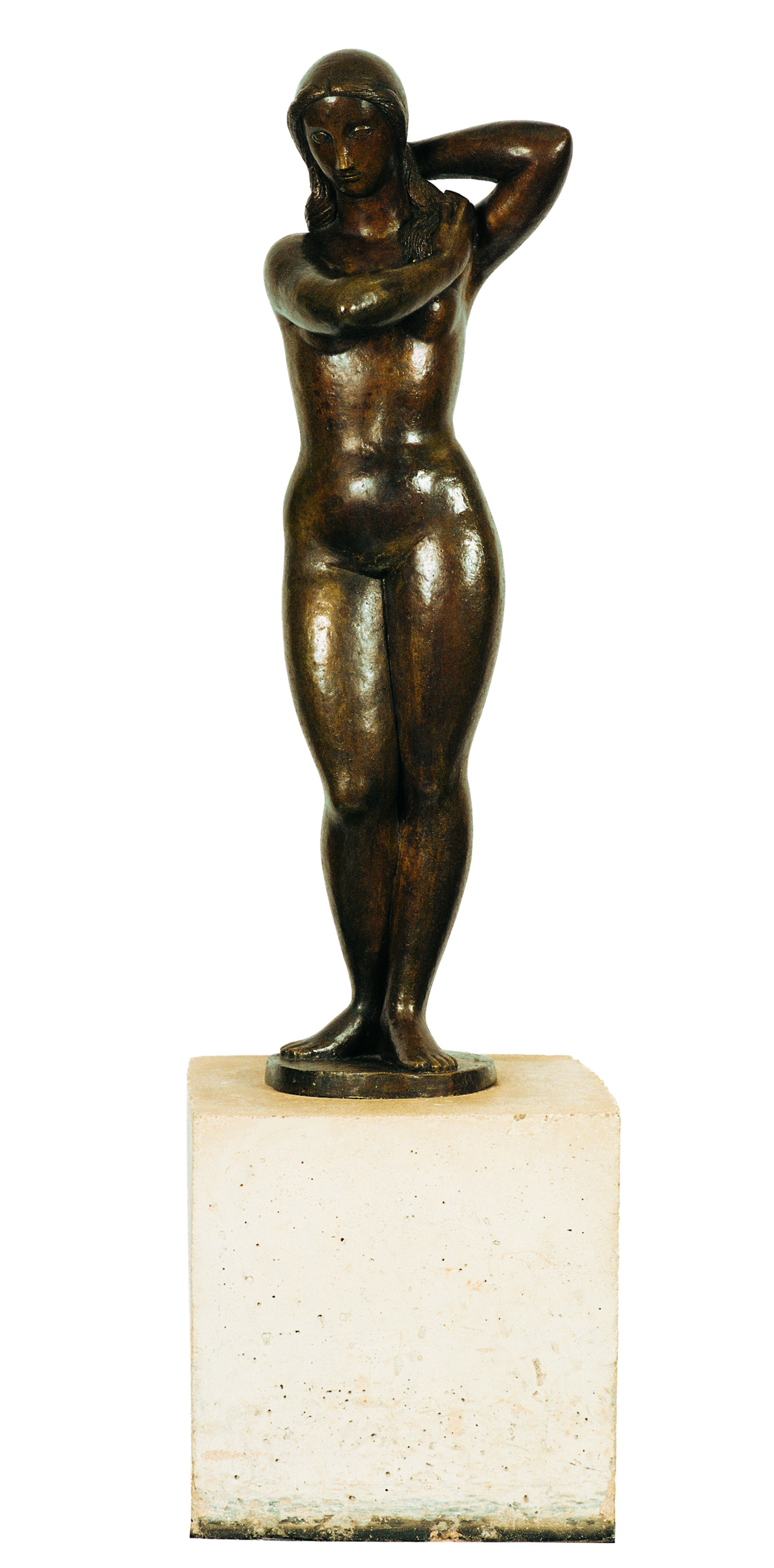 Mulher Nua Autor: Alfredo Ceschiatti Ano:1970 Técnica: escultura em bronze Dimensão: 150cm x 47cm x 35cm
