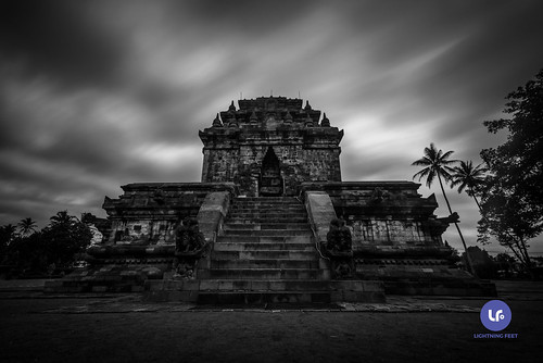 mendut temple nikon haida haidafilter longexposure blackwhite landscape indonesia yogyakarta jogja travel