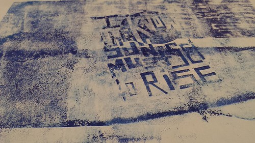 printing piece | by Dara Hofmann