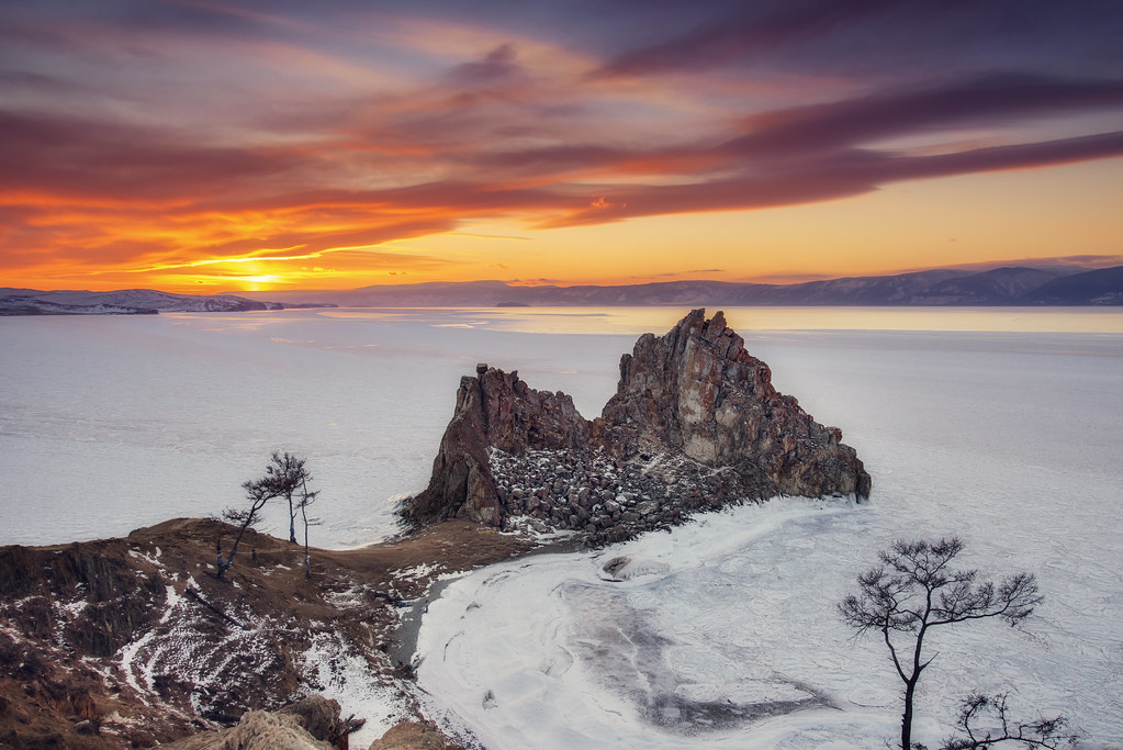 Shaman Stone @ Olkhon Island, Lake Baikal, Russia | It's not… | Flickr