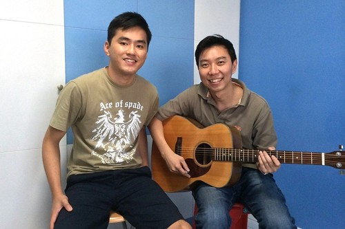 private guitar lessons singapore Chris