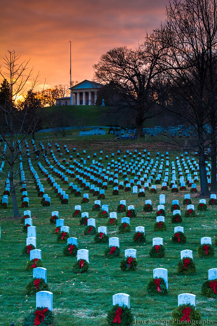 Sunset, Arlington National Cemetery