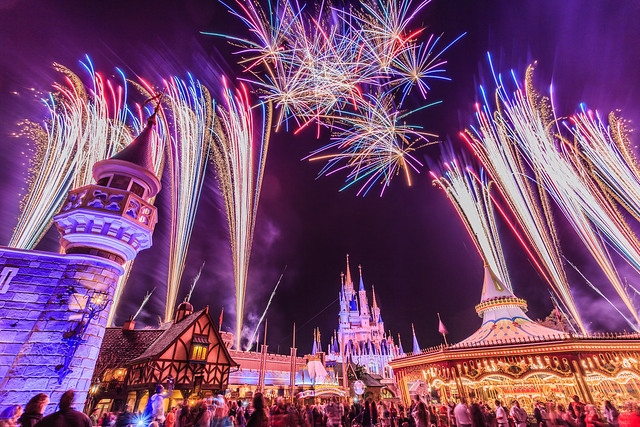Fireworks Friday:  Colorful Wishes