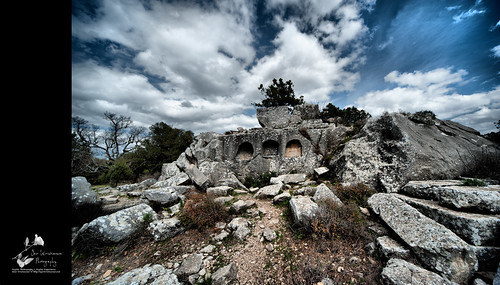 wall turkey ruins view dynamic wideangle hdr termessos tyrkia sigma1224mmf4556 antalyaprovince