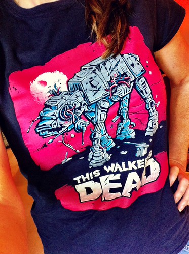 Latest $10 tee arrived this morning. This Walker's Dead. | by booturtle