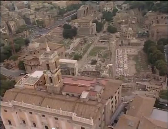 ROMA e ARCHEOLOGIA e I FORI IMPERIALI: I cantieri di scavo dei Fori Imperiali, Il Foro di Cesare & Il Templum Pacis (la fine del 1998 - inizio 1999?).