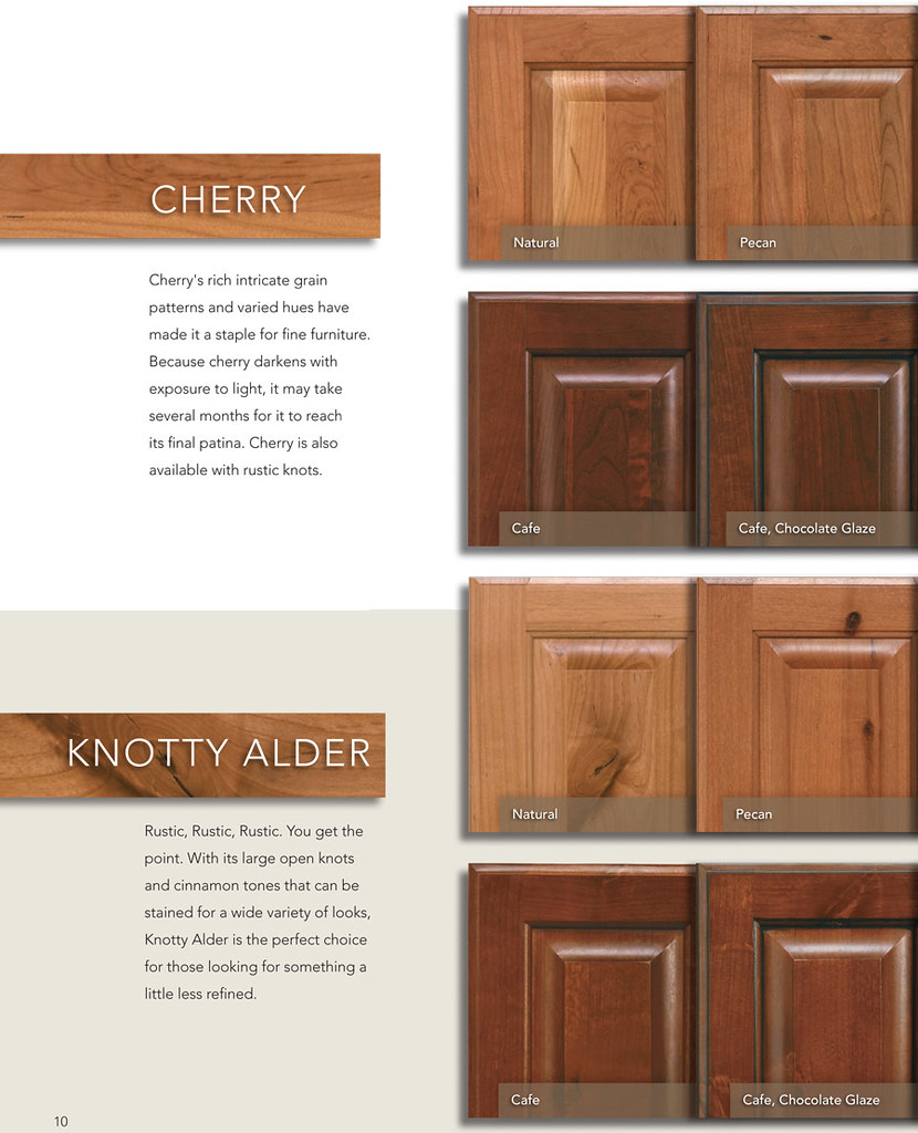 Phoenix Kitchen Cabinets In Cherry Knotty Alder Bridgewoo Flickr