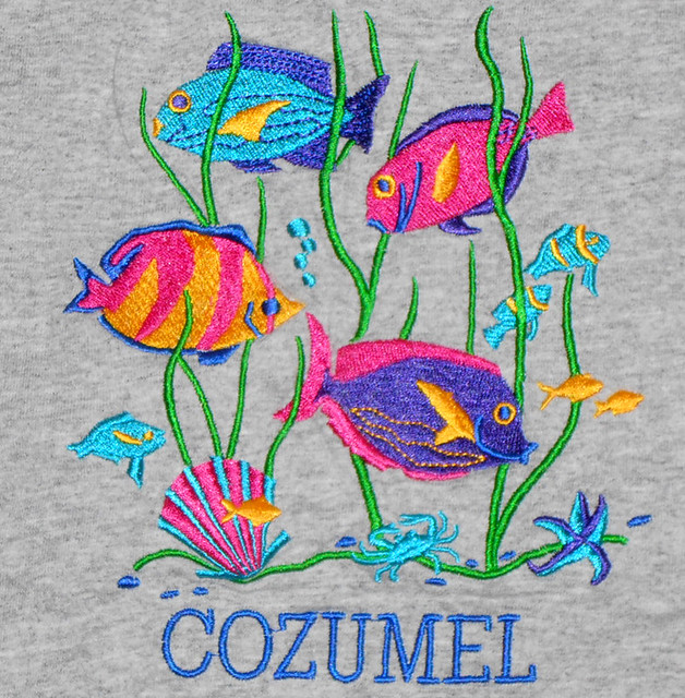 Cozumel - Tropical Fish Shirt