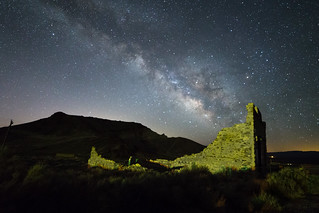 Rhyolite Ruins and Milky Way | by Mobilus In Mobili