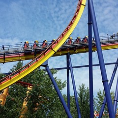 Last time I was at #CedarPoint, #Mantis was brand new. #RollerCoaster