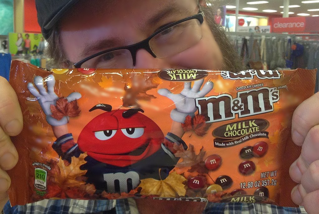Fall M&M's Football Milk Chocolate Candies at Target with Mike Mozart ...