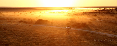 sunrise namibia etoshapan okaukuejo