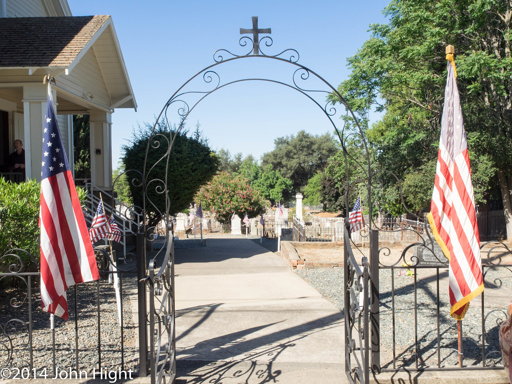 Saint John's Catholic Church Cemetery, Folsom CA John Hight Flickr