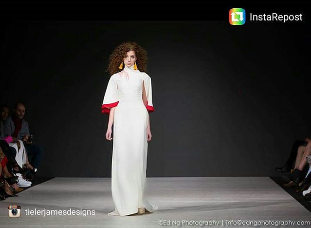 Instarepost: @tielerjamesdesigns Beautiful Bella opening my show @vanfashionweek #designertieler #projectrunway #projectrunwayjunior #neworleansdesigner #TIELERJAMES #vfw #vfwfw17 #edngphotography https://www.instagram.com/p/BSZRq5ahnWa/