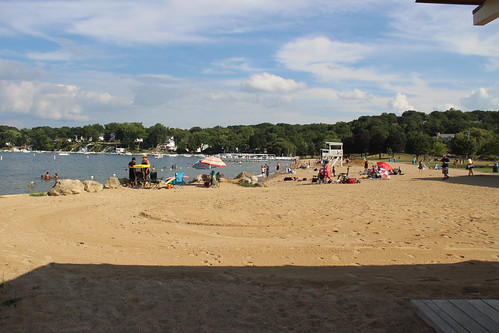 Fontana Public Beach on Geneva Lake by Gary Lee Todd, Ph.D., Before I was 12, swimming here once each summer was the highlight of my life. Geneva Lake, Wisconsin