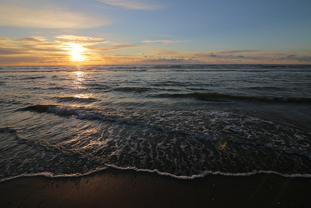 Sonnenuntergang am Strand von Zandvoort 1