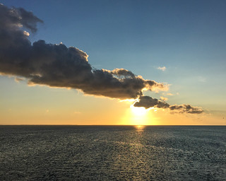 Sunrise over the North Sea